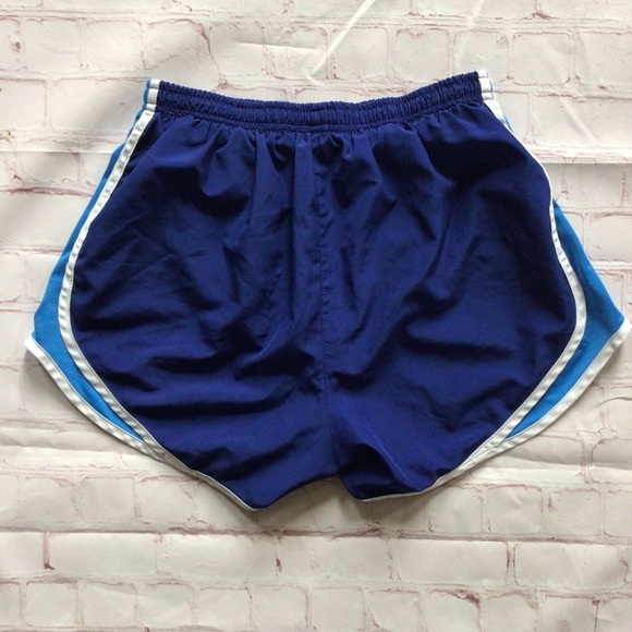 Nike Dri-Fit Blue and White Running Athletic Shorts - Size Small - Picture 6 of 6